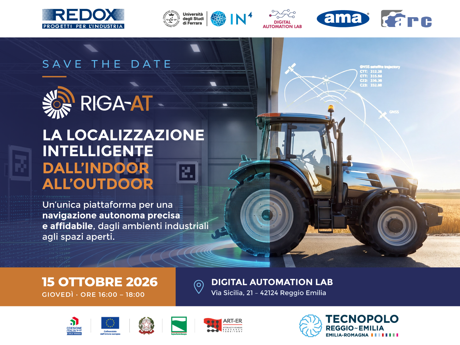 Progetto RIGA-AT. La Localizzazione intelligente dall’Indoor all’Outdoor